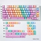 Rainbow 104+22/23 MOA Profile Keycap Set Cherry MX PBT Dye-subbed for Keyboard